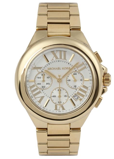 michael kors watches wit en goud|michael kors gold tones.